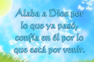 Alabar a Dios