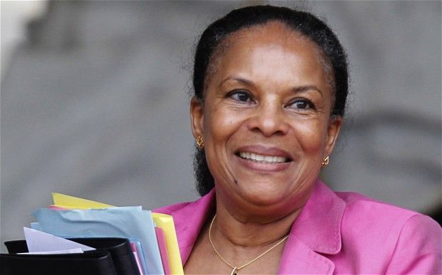 Ministra de Justicia de Francia, Christiane Taubira REUTERS/Charles Platiau