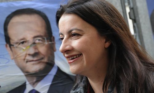 Cecile Duflot, ministra de vivienda, amenaza a la Iglesia    AFP PHOTO / BERTRAND GUAY