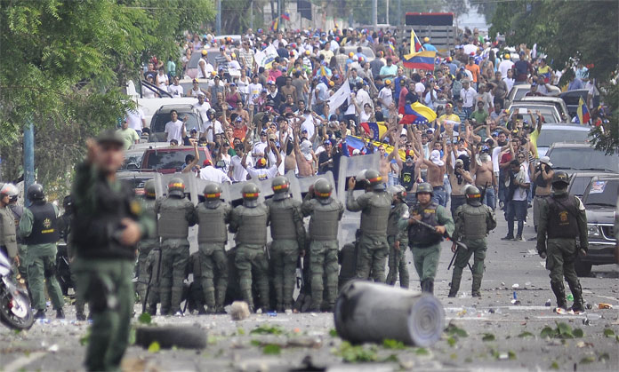 Protestas en Venezuela