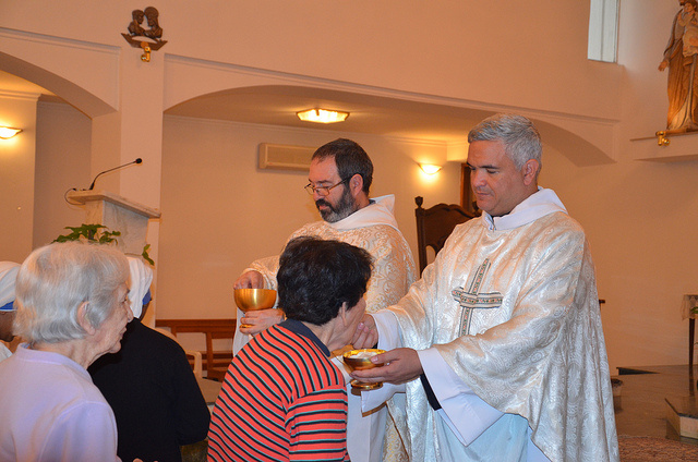 PP. Luis Montes y Jorge Corts, misioneros del Instituto del Verbo Encarnado en Irak 