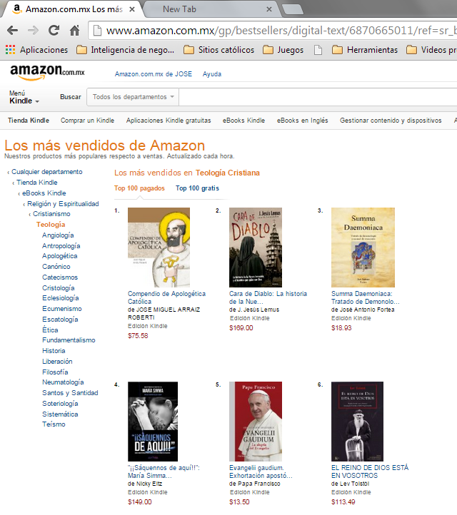 Compendio de Apologtica Catlica en Amazon.com.mx