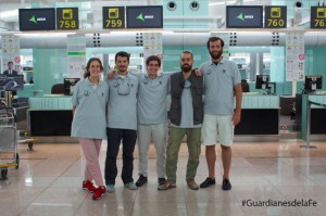 los guardianes de la fe aeropuerto